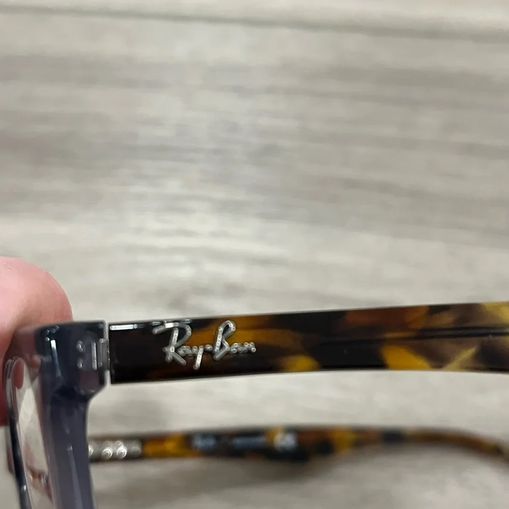 Ray-Ban RB5228 5629 Gray Brown Tortoise Eyeglasses Frame 53-17-140 FRAMES ONLY